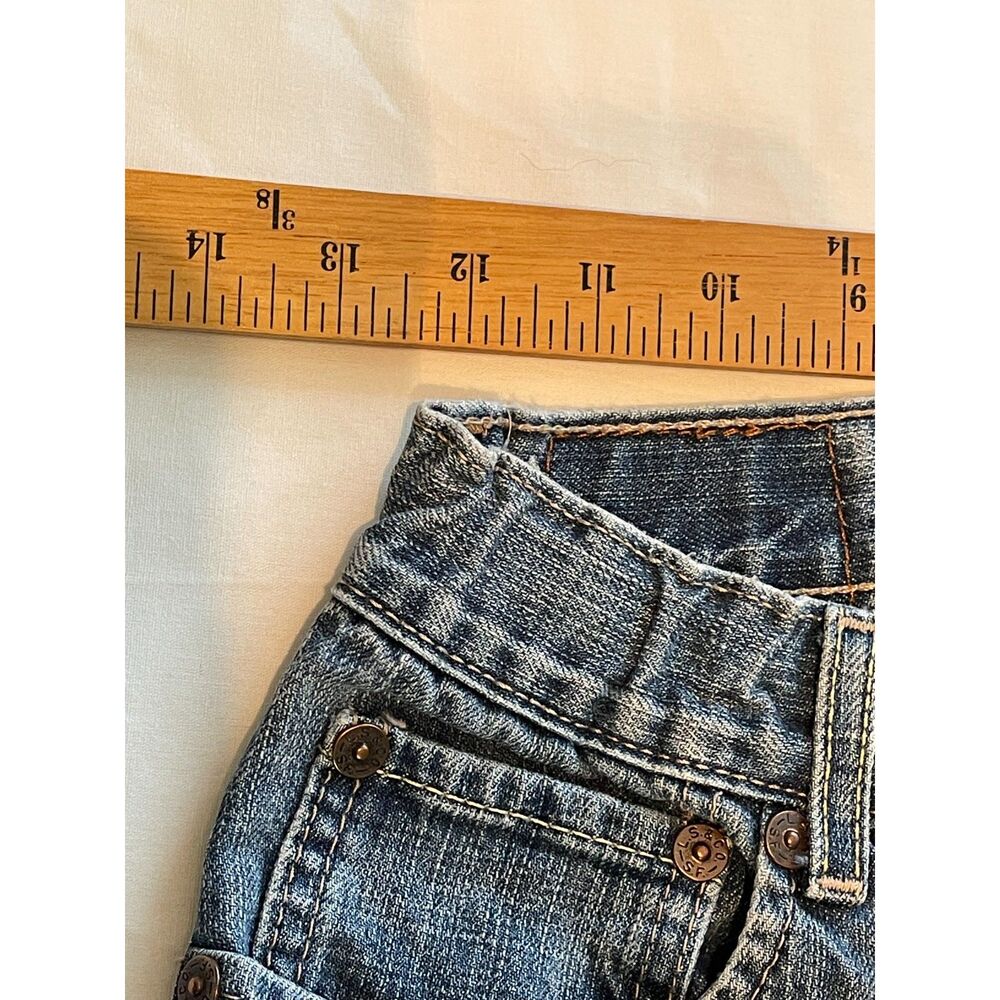 Vintage Levi's 511 Jeans Denim Straight 100% Cotton Size 27x27 or Boy's 14 - Picture 8 of 9